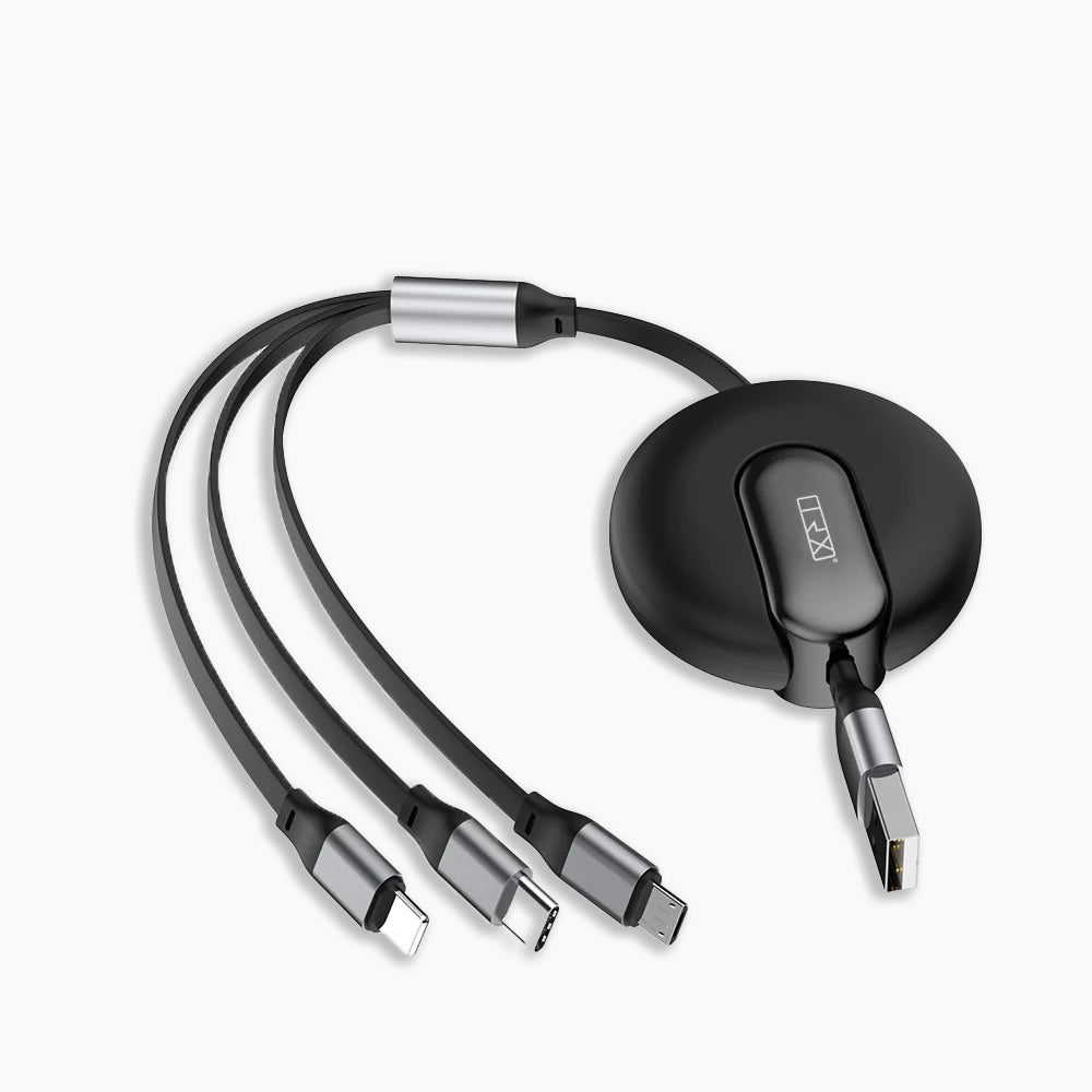 TRX 3 in 1 USB Stretchable Cable